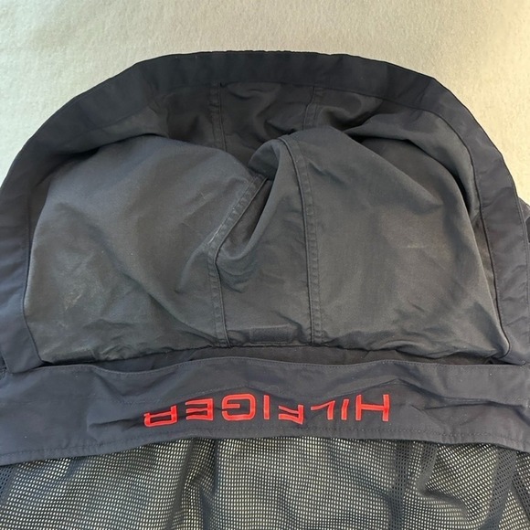 Tommy Hilfiger Jacket Womens Medium Coastal Yachting Sailing Colorblock Hooded - Picture 5 of 12